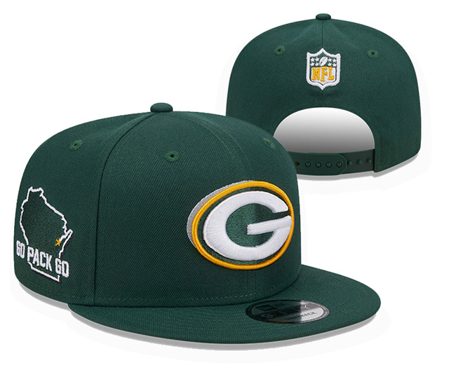 Green Bay Packers Stitched Snapback Hats 0161